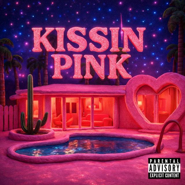 kissin pink. cover art