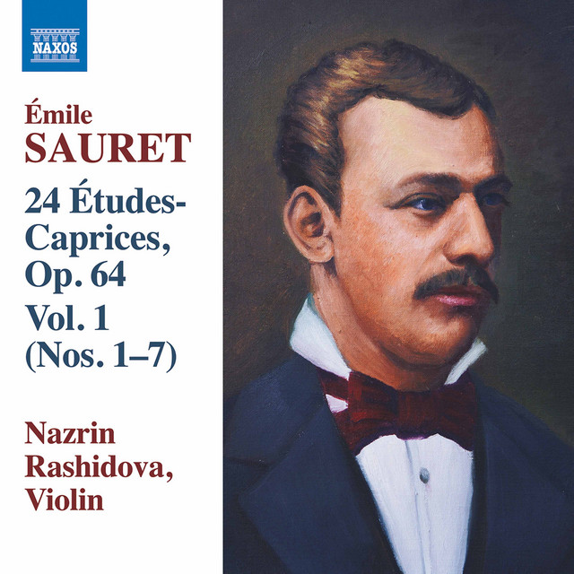Sauret: 24 Études-caprices, Vol. 1 cover