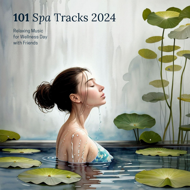 101 Spa Tracks 2024: Relaxing Music for Wellness Day with Friends cover art