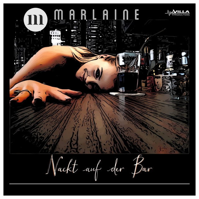 Cover art: Nackt auf der Bar — Marlaine