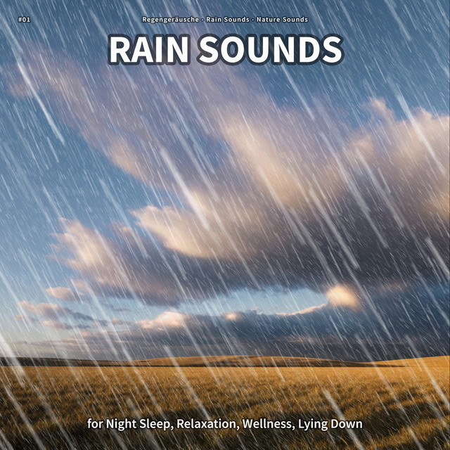 #01 Rain Sounds for Night Sleep, Relaxation, Wellness, Lying Down cover art