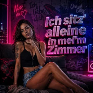 Cover: Ich sitz' alleine in mei'm Zimmer