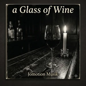 Plattencover: A Glass of Wine – Jomotionsmusik