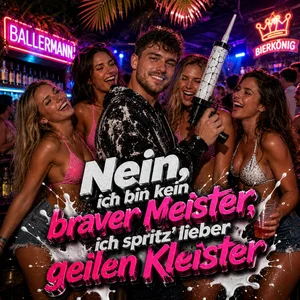 Cover: Nein, ich bin kein braver Meister – Geilen Kleister