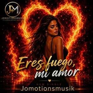 Plattencover: Eres fuego, mi amor – Jomotionsmusik