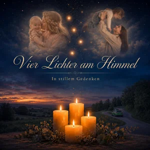 Cover: Vier Lichter am Himmel