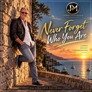 Plattencover: Never forget who you are – Jomotionsmusik