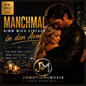 Plattencover: Manchmal, nimm mich einfach in den Arm – Jomotionsmusik