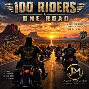 Plattencover: 100 Riders – Jomotionsmusik