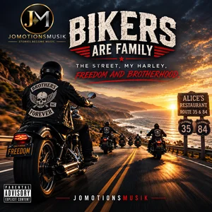 Plattencover: Bikers are Family – Jomotionsmusik