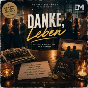 Plattencover: Danke Leben – Jomotionsmusik
