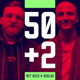 50+2 - Der Fussballpodcast mit Nico & Niklas podcast cover