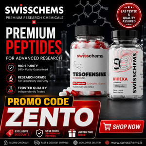 SwissChems Promo Code: Get 20% Off :👉ZENTO - william daviv