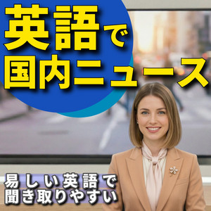 英語で国内ニュース podcast cover