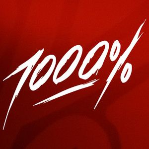1000%  podcast cover