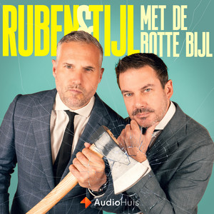 Ruben en Tijl met de botte bijl podcast cover