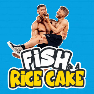 Man Eats Fish And Rice Cakes