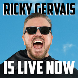 Ricky Gervais Is Live Now podcast cover