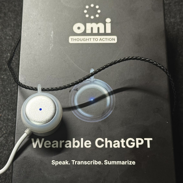 新品未使用】omi Wearable ChatGPT, Limitless代替 【公式通販】
