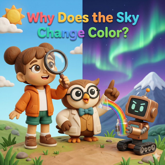 Why Does the Sky Change Color? – Atmosphere & Light Scattering for Kids ...