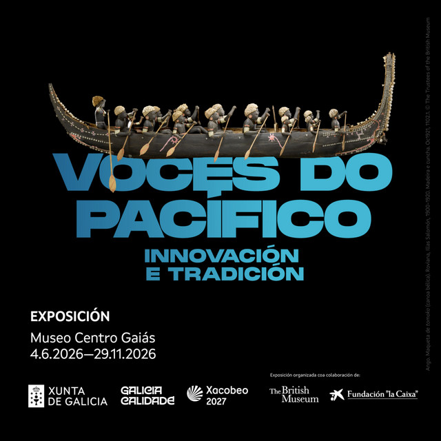 Portada de [GAL] Audioguía exposición «Voces do Pacífico. Innovación e tradición» 