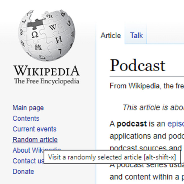 Random Article | Podcast on Spotify