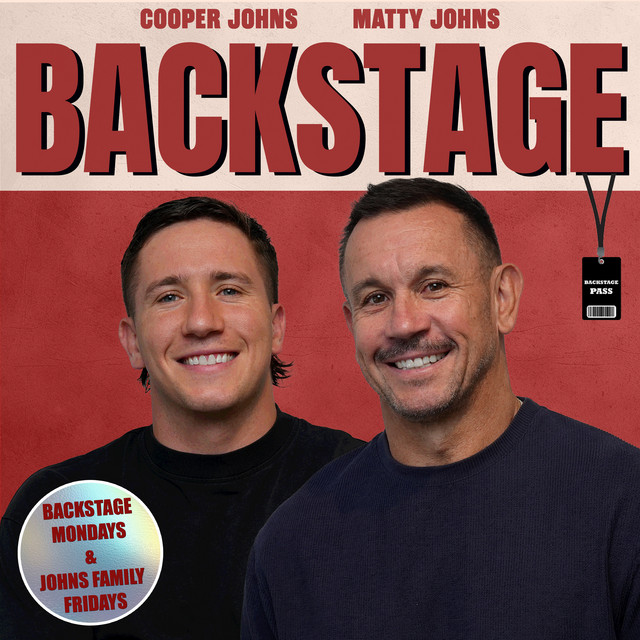 Backstage with Cooper & Matty Johns podcast artwork