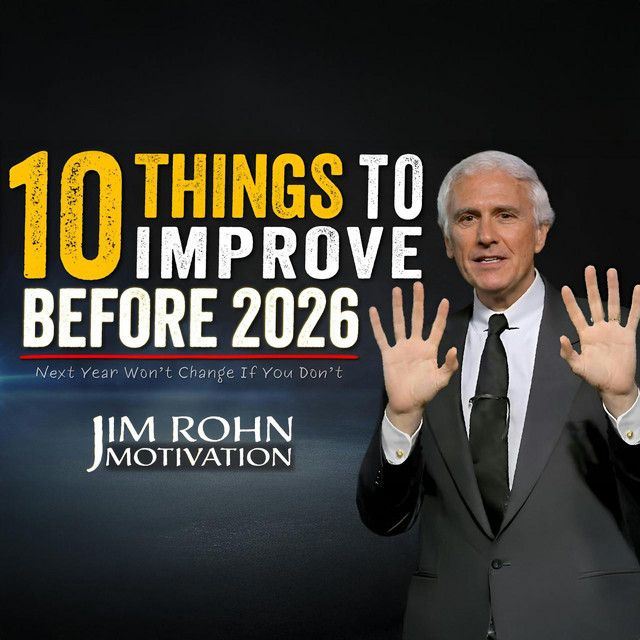 10 Things You Must Improve Before 2026 | Jim Rohn Motivation - Jim Rohn ...