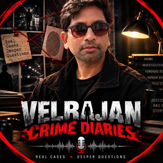 Velrajan Crime Diaries – True Crime Stories in Tamil podcast artwork