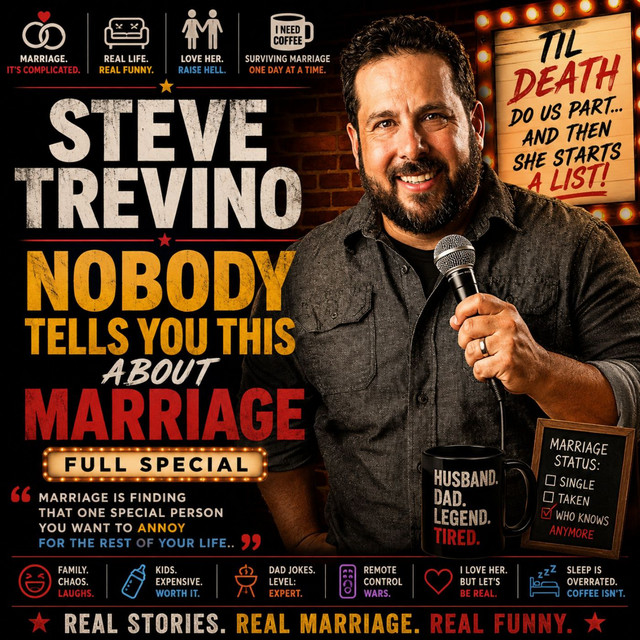 Steve Trevino - Nobody Tells You This About Marriage Full Special (Stand-up Comedy)