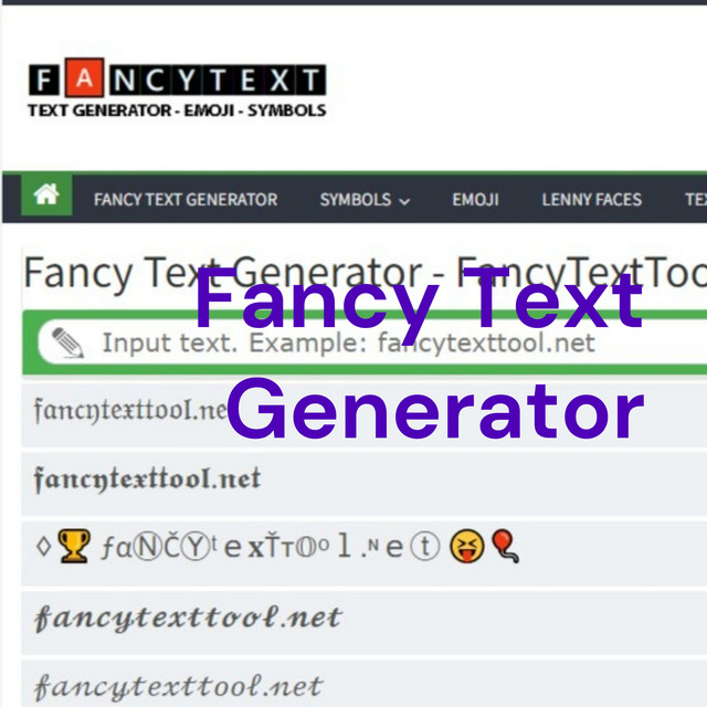 Fancy Text Generator - FancyTextTool.Net | Podcast on Spotify