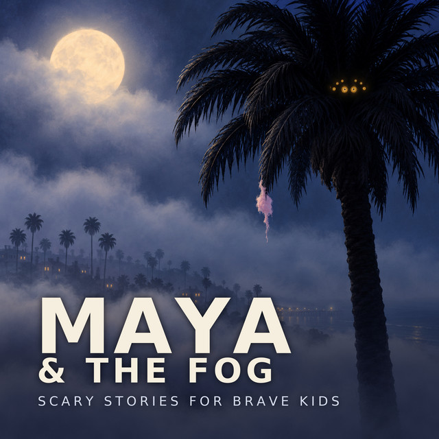 I built a kids’ scary-story podcast with my 5-year-old - 2 eps in, safe endings, she warns before 