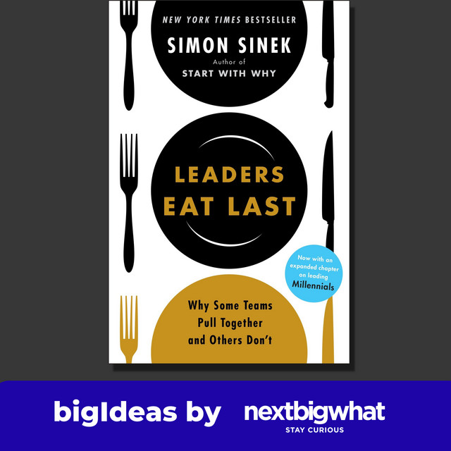 Leaders eat last by simon sinek audiobook free summary bigideas by