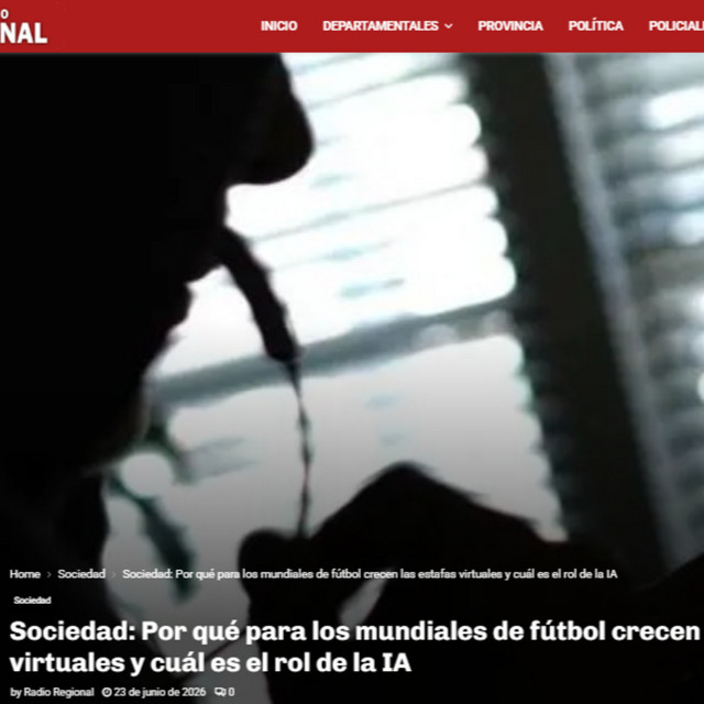 La estafa del mundial con IA - Entrevista a Arián Vaquer de Radio Regional de San Martín
