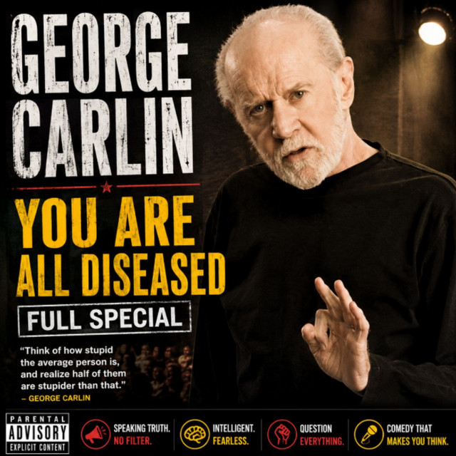 George Carlin - You Are All Diseased Full Special (Stand-up Comedy)