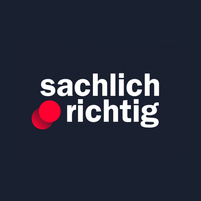 Sachlich richtig podcast artwork