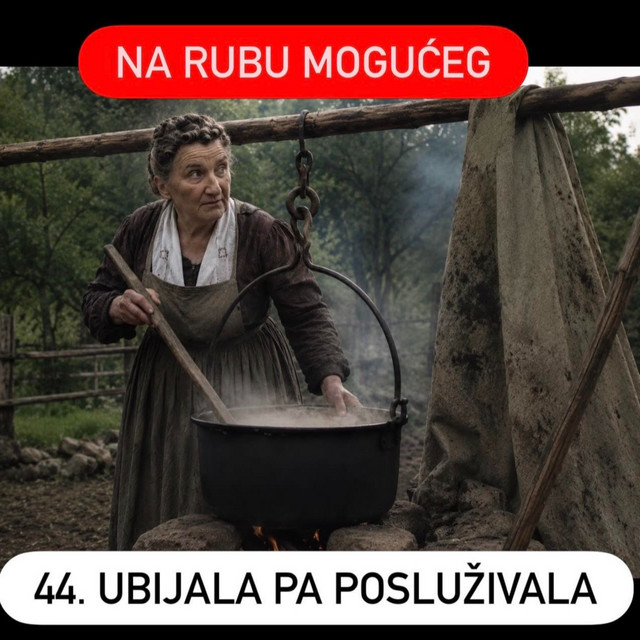 44. Ubijala pa posluživala