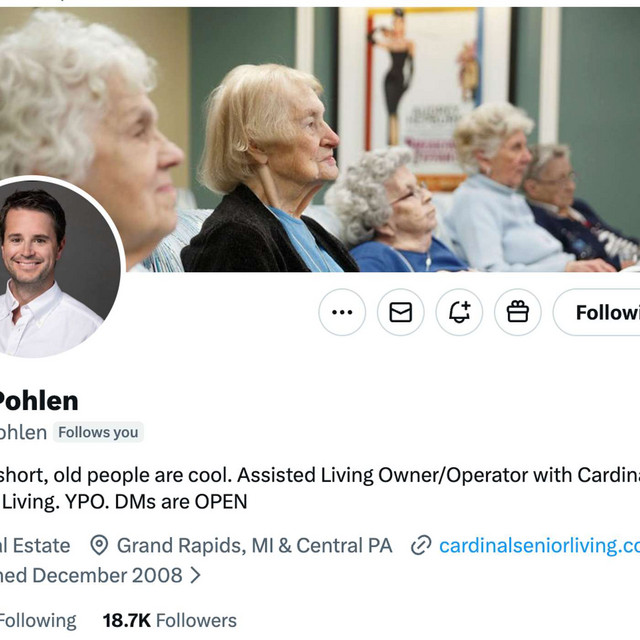 Joe Pohlen - Big Vision & Big Impact Buying Assisted Living Communities ...