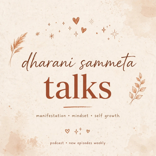 Dharani Sammeta talks  podcast artwork