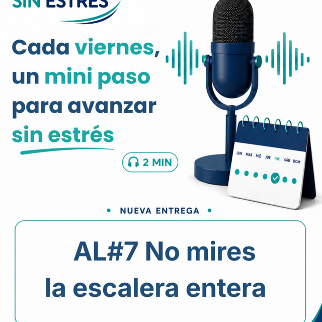 Portada de Audioletter de productividad sin estrés