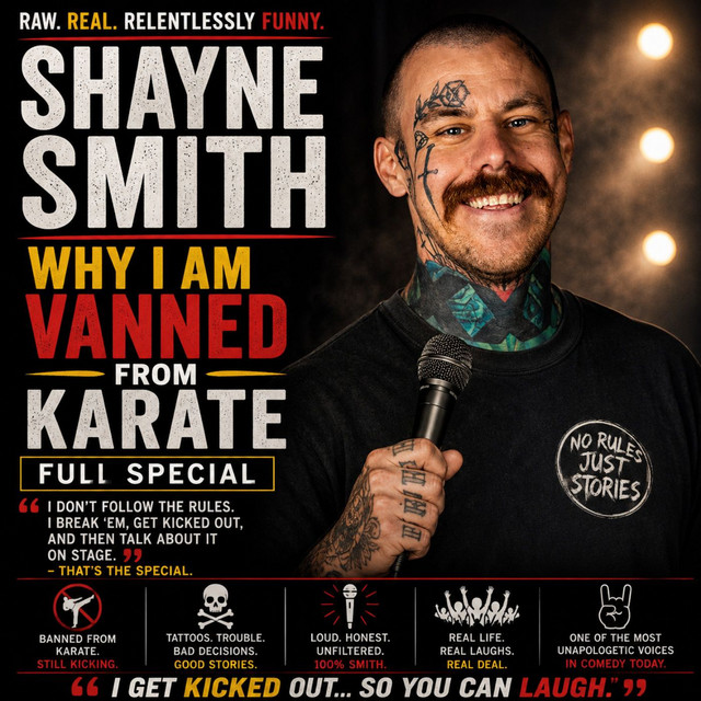 Shayne Smith - Why I Am Banned From Karate Full Special (Stand-up Comedy)