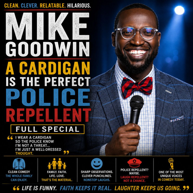 Mike Goodwin - A Cardigan Is The Perfect Police Repellent Full Special (Stand-up Comedy)