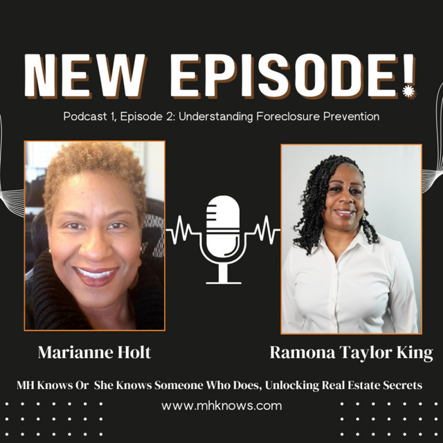 Podcast 1 Episode 2 Understanding Foreclosure Prevention. - MH Knows or ...
