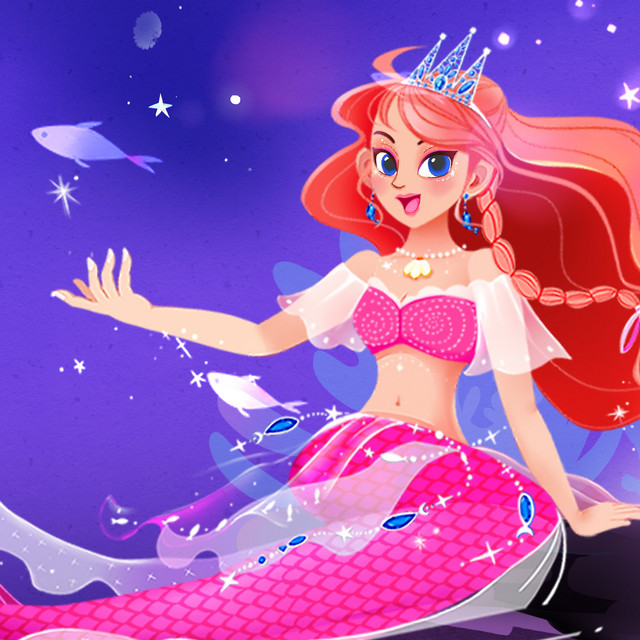 人魚姫 ◆オーダー用◆ダイカット