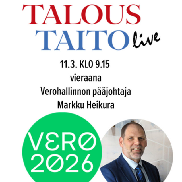 Vastaako Verohallinto vielä puhelimeen? Taloustaito LIVEn vieraana Verohallinnon pääjohtaja Markku Heikura