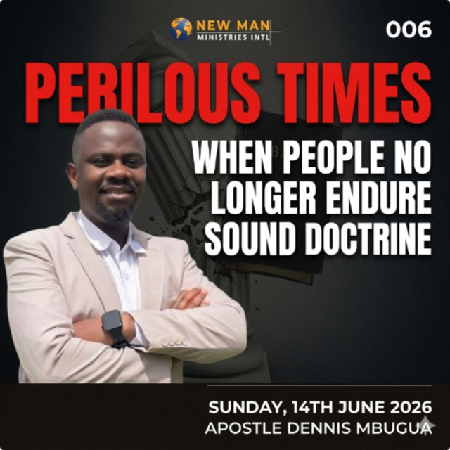 PERILOUS TIMES WHEN PEOPLE NO LONGER ENDURE SOUND DOCTRINE 