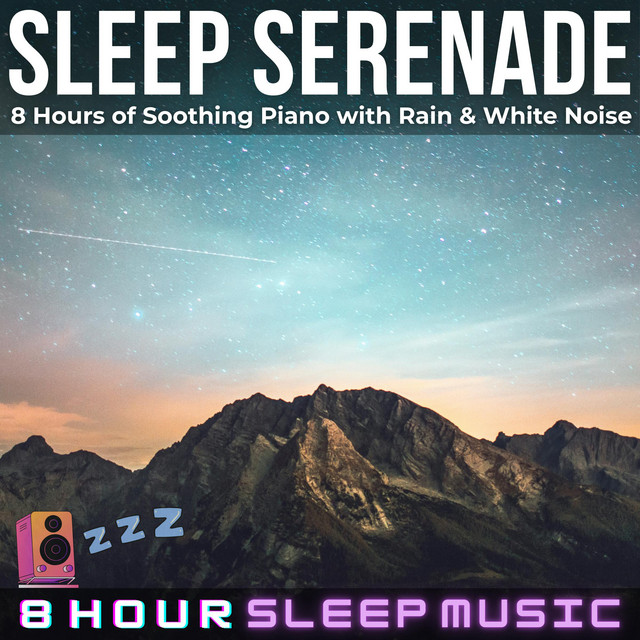 🎹 Sleep Serenade | 8 Hours of Soothing Piano with Rain and White Noise ...