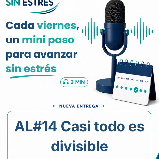 Portada de Audioletter de productividad sin estrés