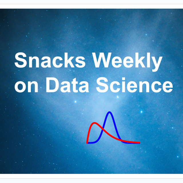Snacks Weekly on Data Science | Podcast on Spotify