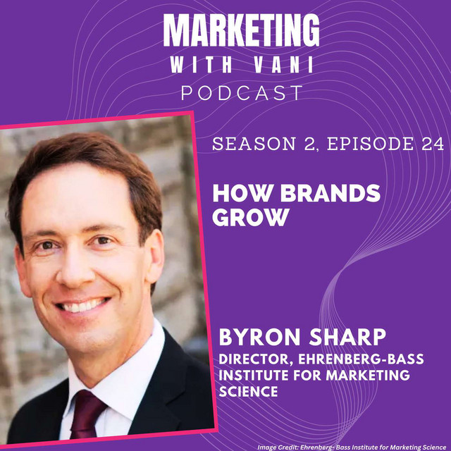 How brands grow | Byron Sharp [S02, #24] - Marketing with Vani
